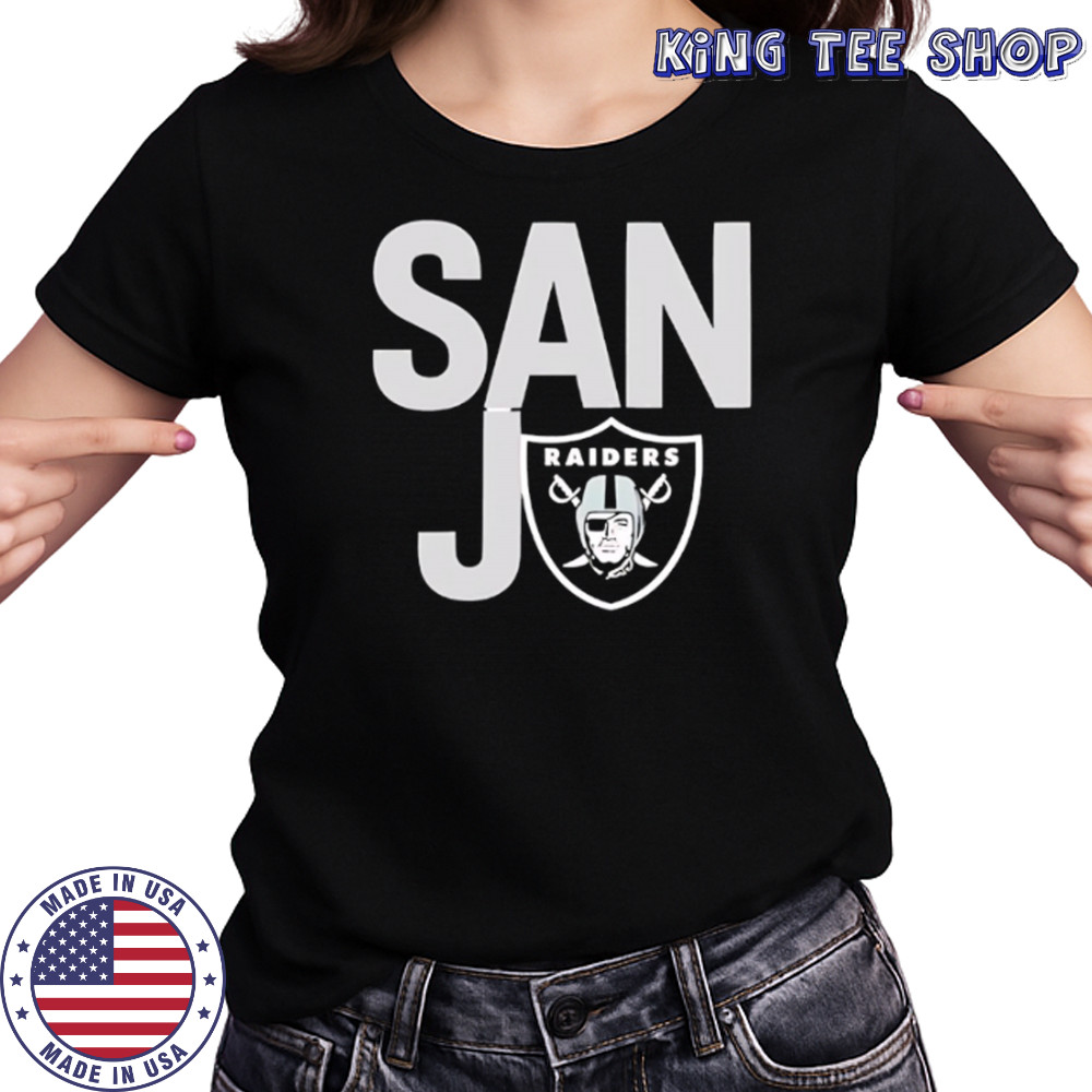 San Jo Las Vegas Raiders logo shirt Women's T-shirt