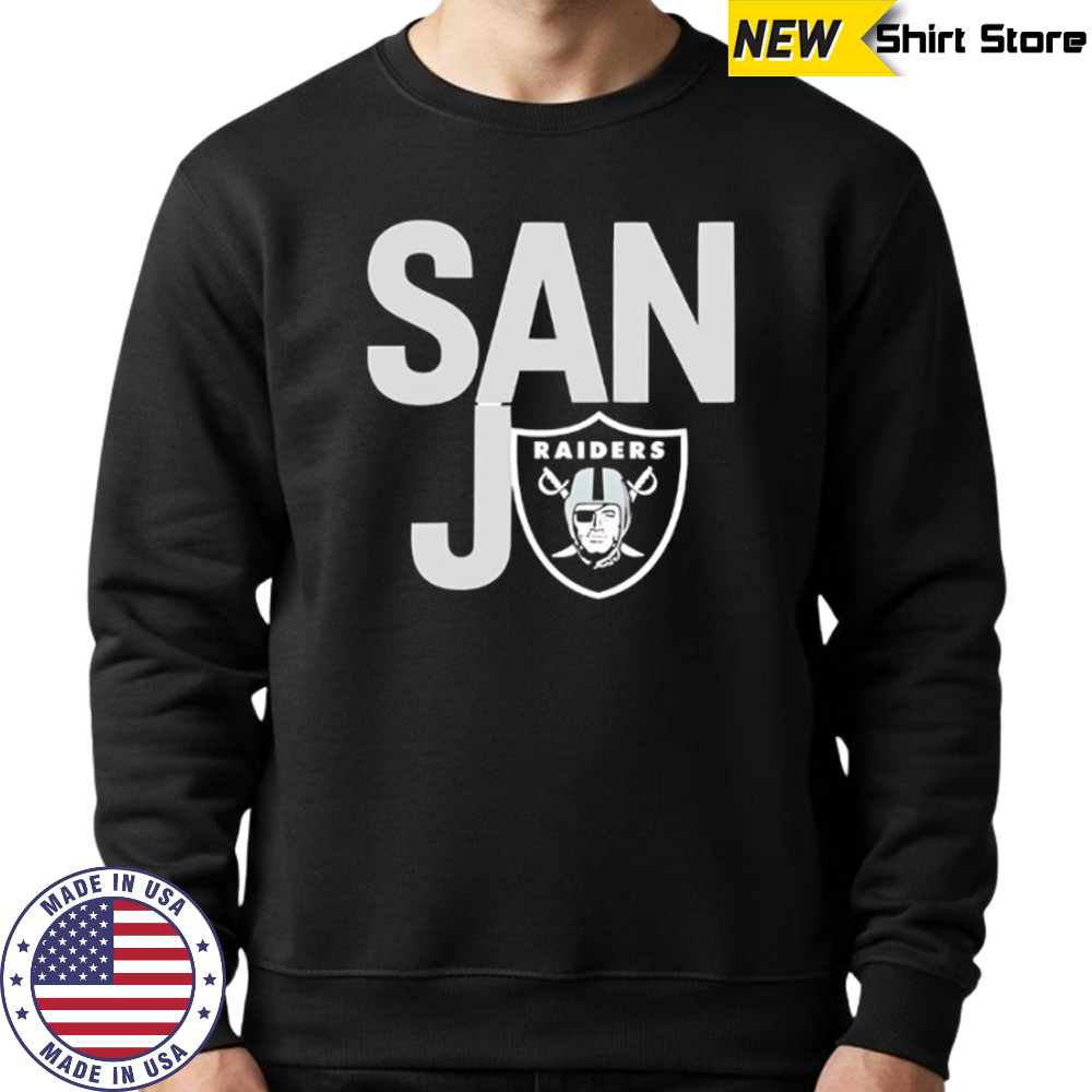 San Jo Las Vegas Raiders logo shirt Sweatshirt