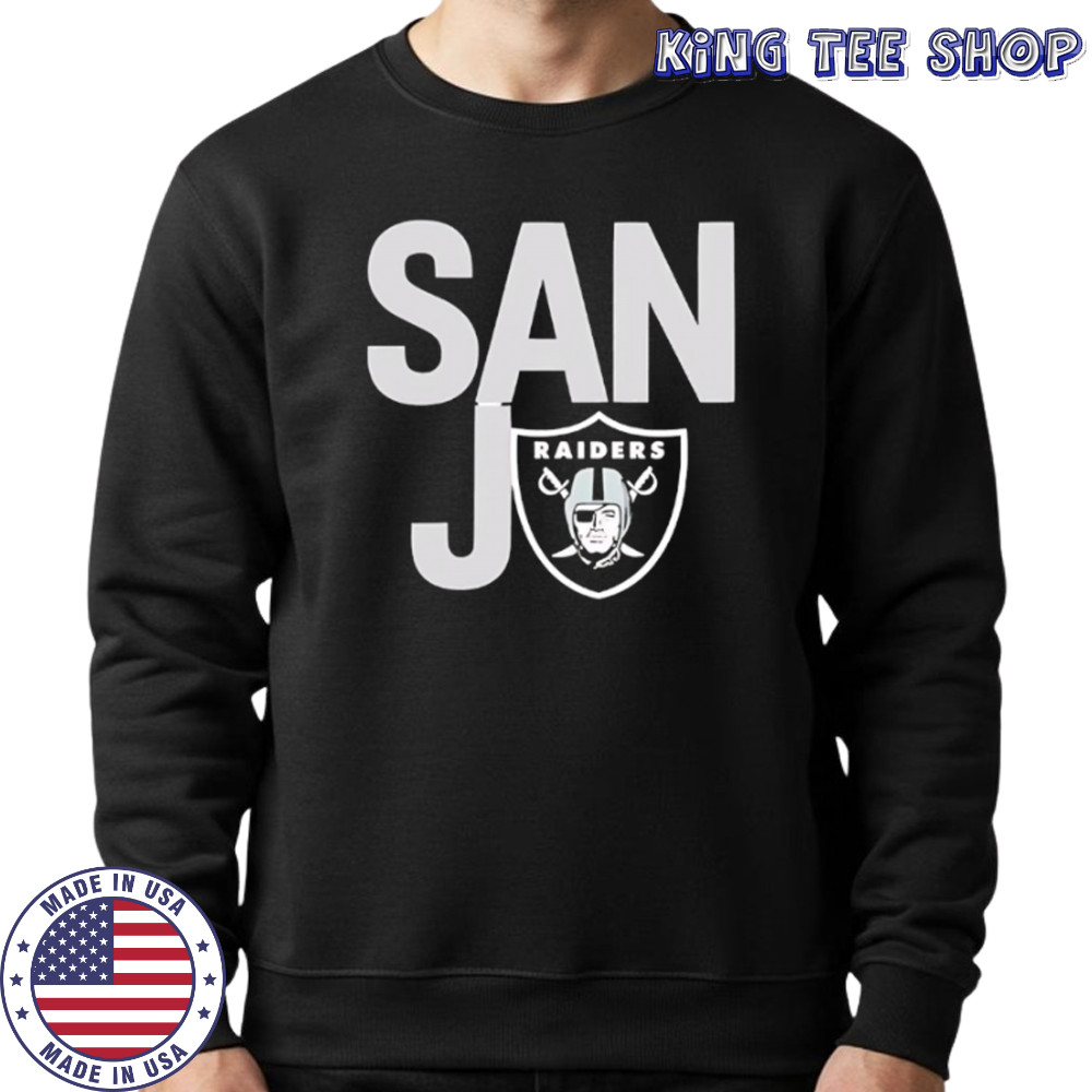 San Jo Las Vegas Raiders logo shirt Sweatshirt
