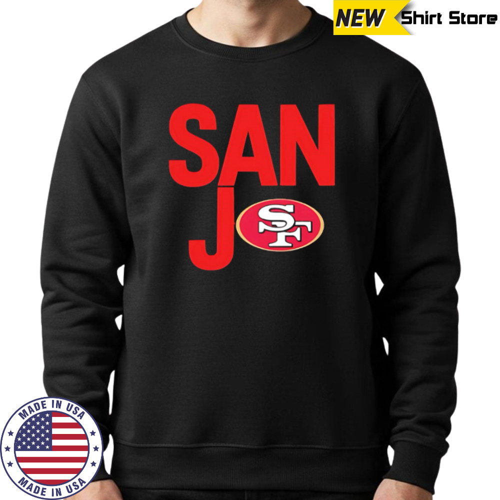 San Jo San Francisco 49ers logo shirt Sweatshirt