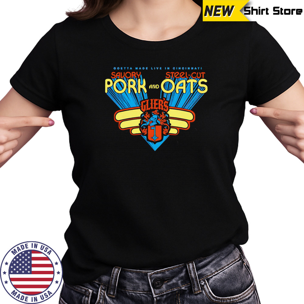 Savory Pork and Steel-cut Oats Glier’s logo shirt Women's T-shirt