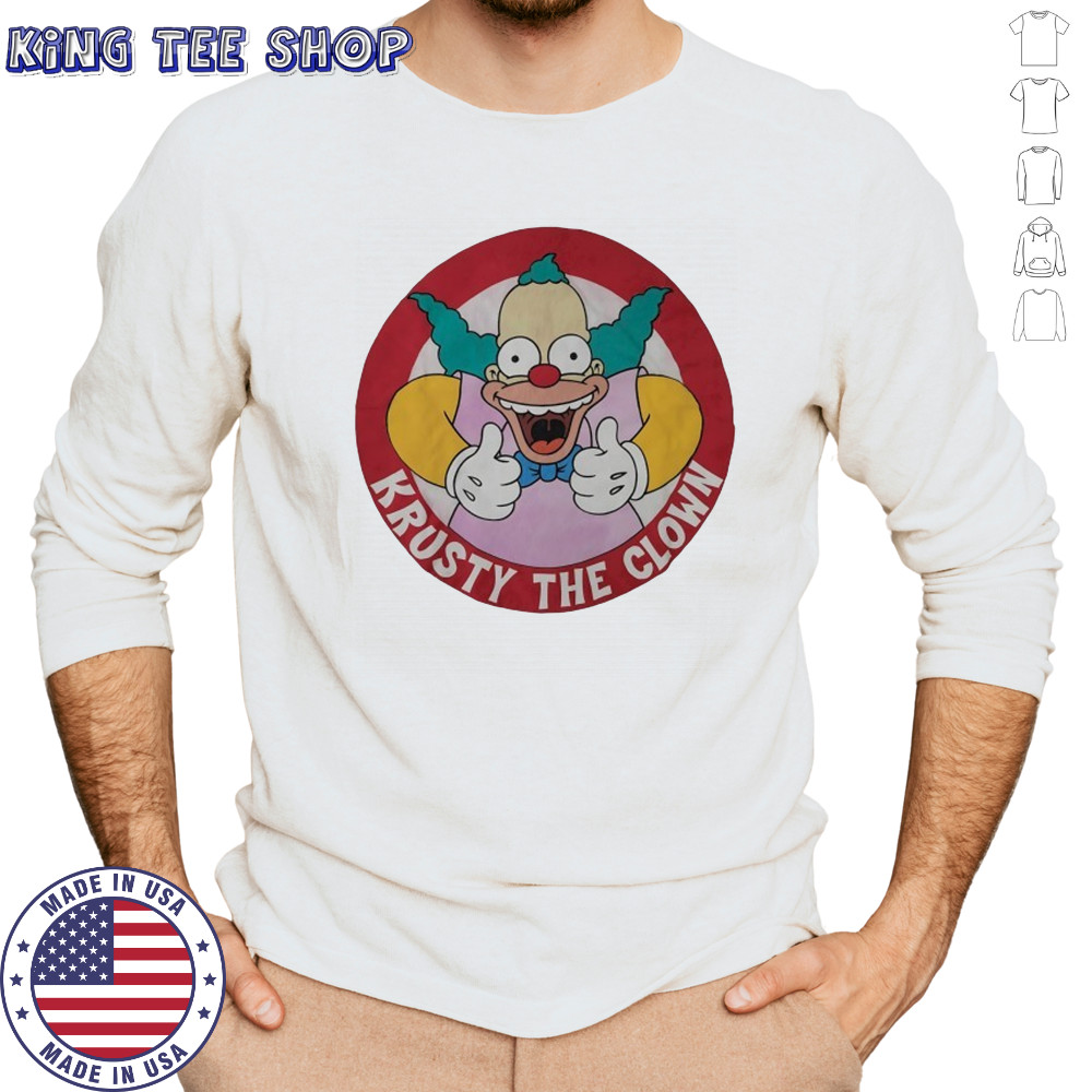 Simpson Krusty-the-Clown shirt Long Sleeved