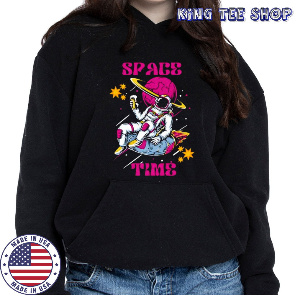 Space Time Astronaut shirt Hoodie