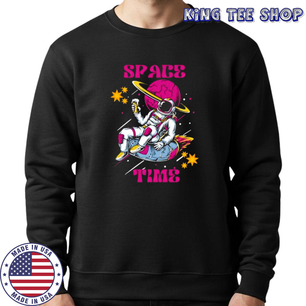 Space Time Astronaut shirt Sweatshirt