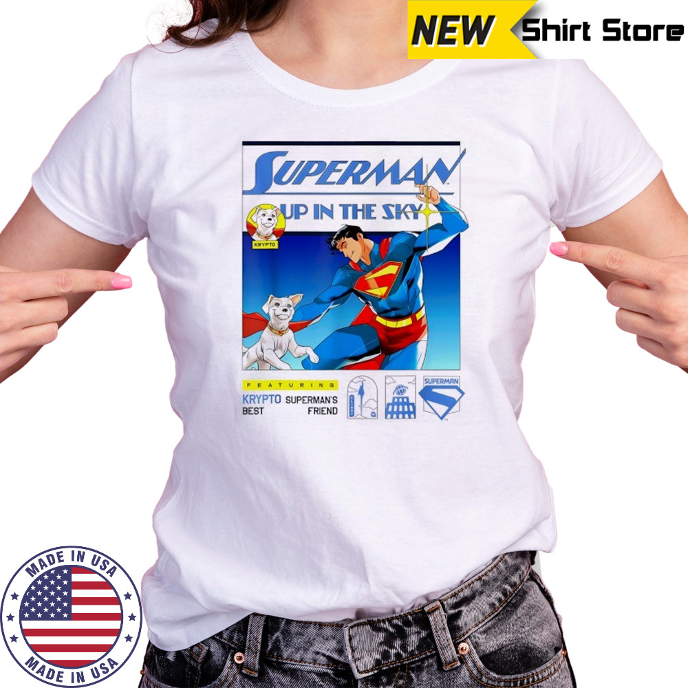 Superman 2025 Up in the Sky Krypto and Superman’s best friend shirt Women's T-shirt