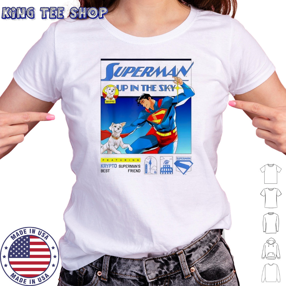 Superman 2025 Up in the Sky Krypto and Superman’s best friend shirt Women's T-shirt