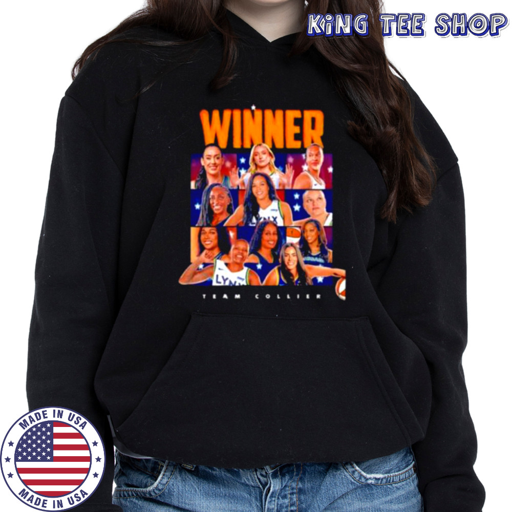 Team Collier 2025 WNBA All Star Champion Winner T Shirt Hoodie