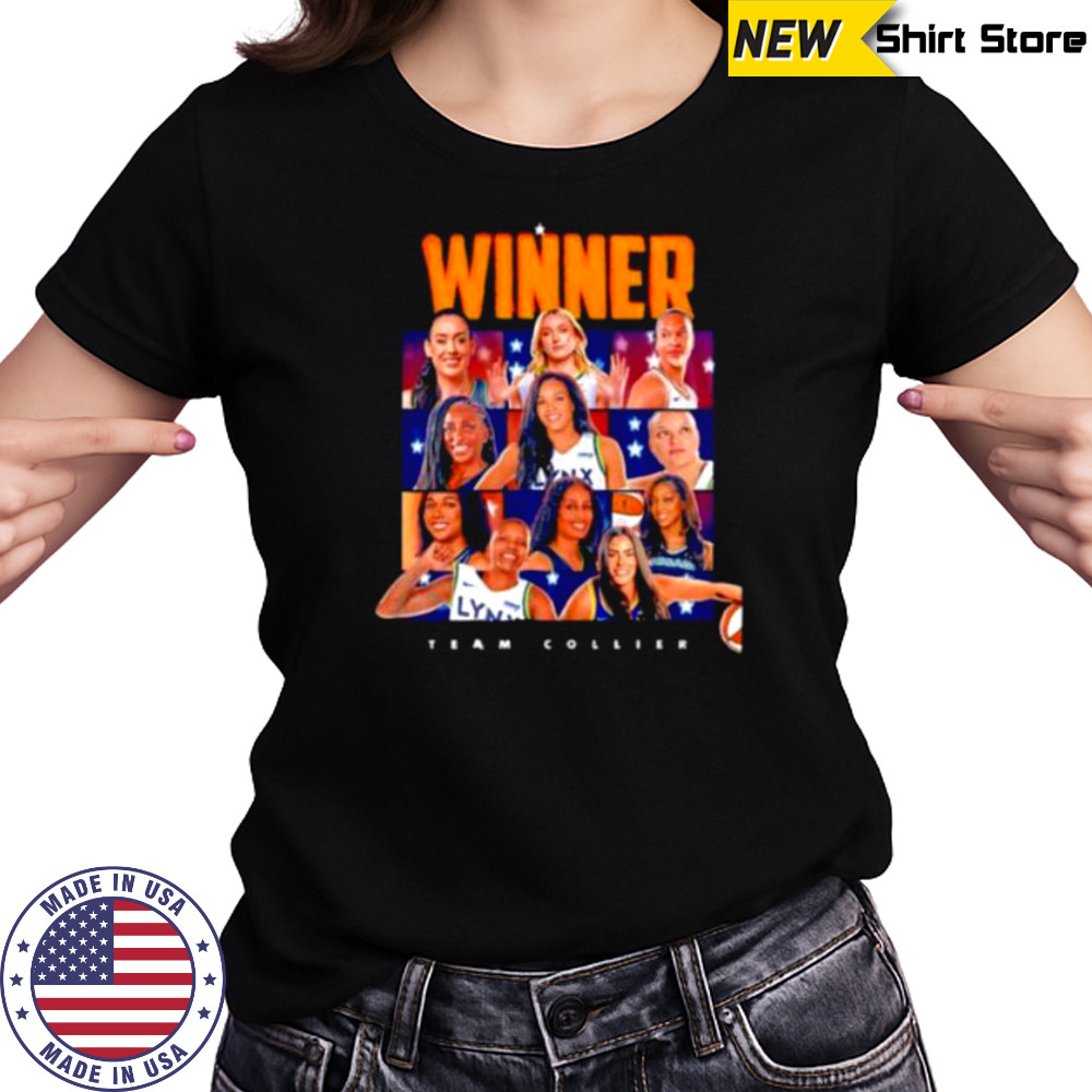 Team Collier 2025 WNBA All Star Champion Winner T Shirt Women's T-shirt