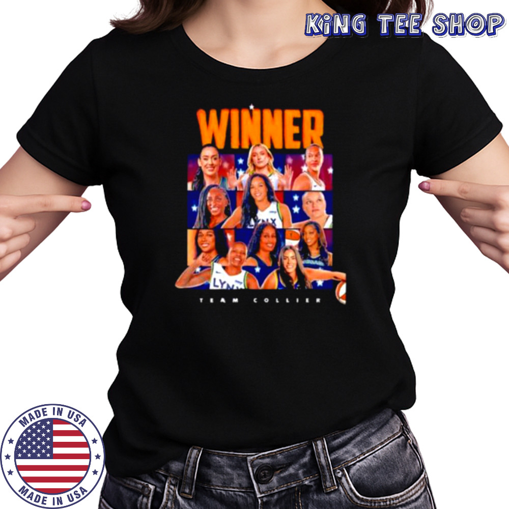 Team Collier 2025 WNBA All Star Champion Winner T Shirt Women's T-shirt