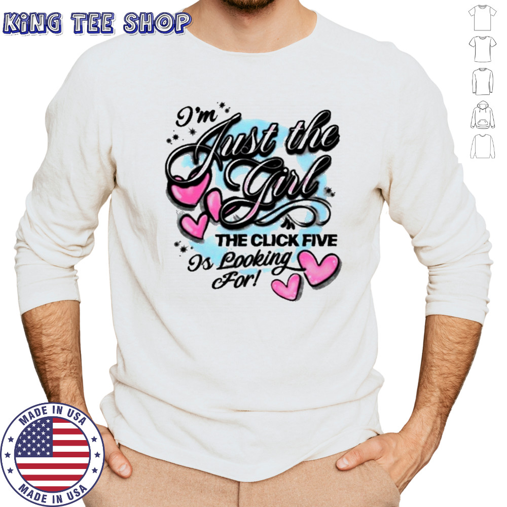 The Click Five Just The Girl T-Shirt Long Sleeved