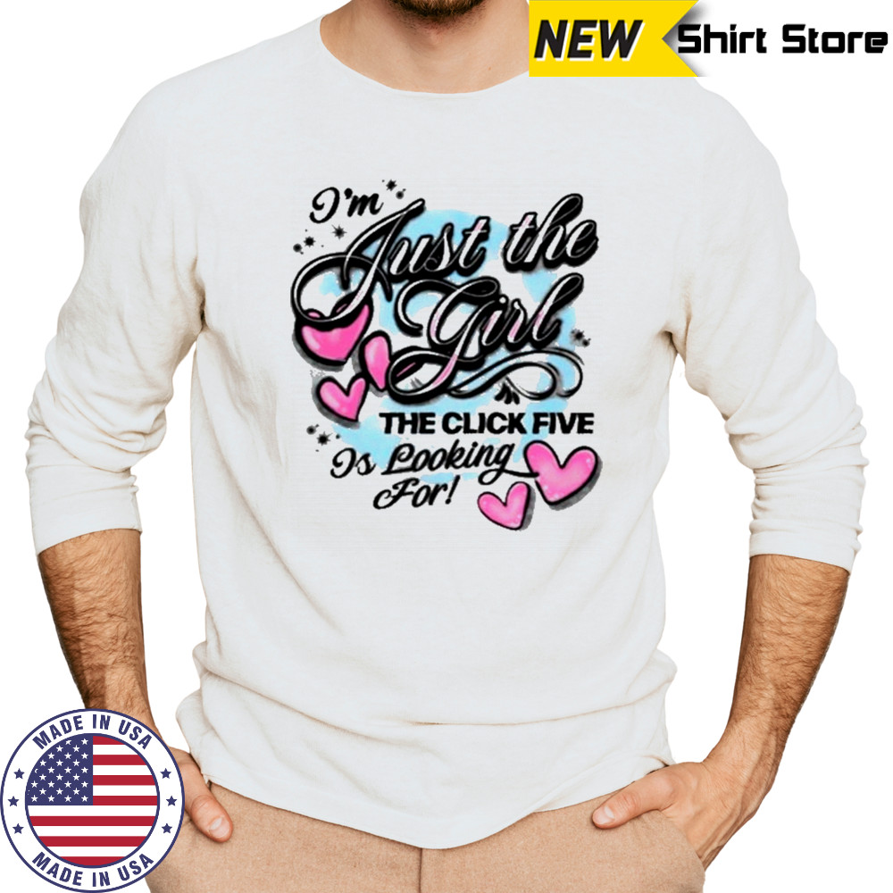 The Click Five Just The Girl T-Shirt Long Sleeved