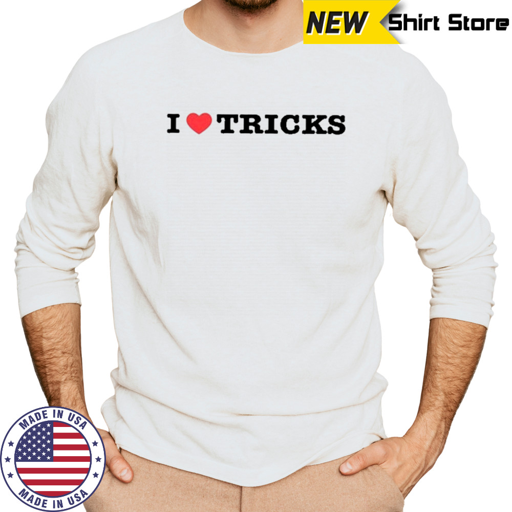 Thedancersresource I Love Tricks T-Shirt Long Sleeved