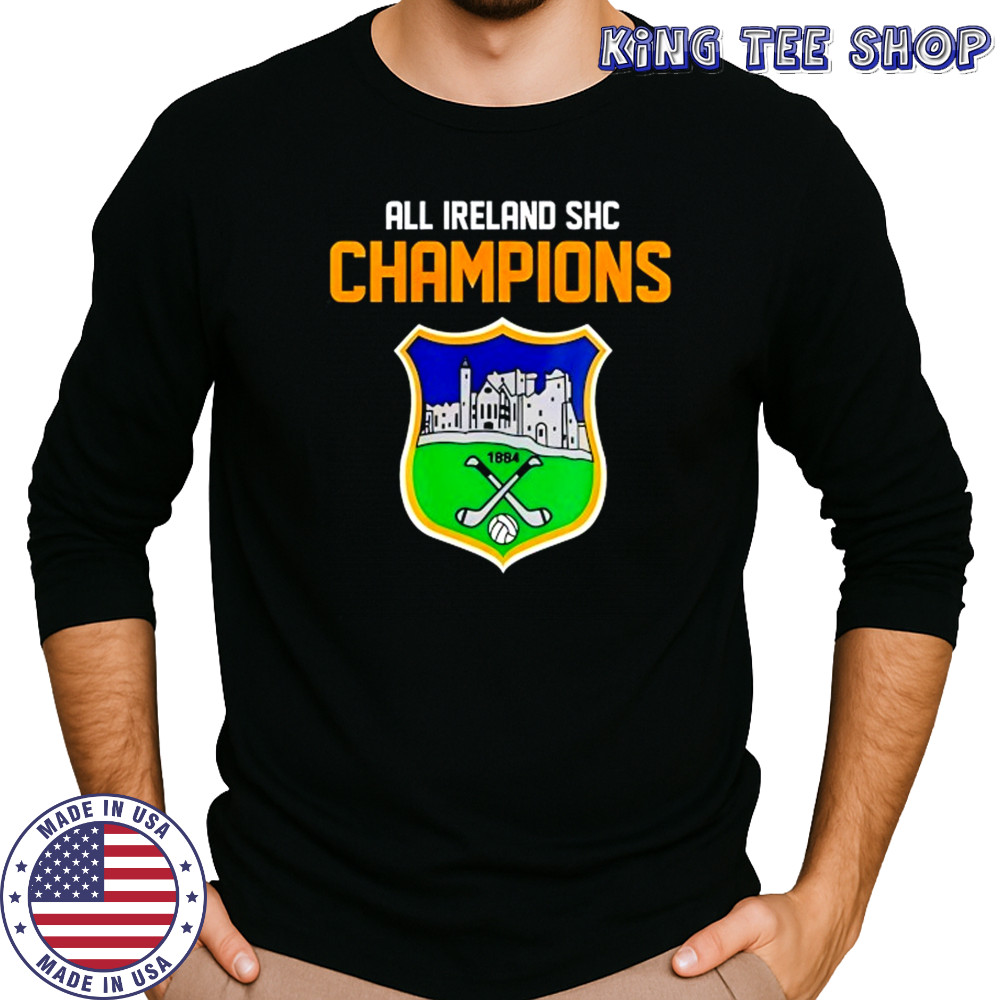 Tipperary County Board GAA Champions All-Ireland SHC 2025 shirt Long Sleeved