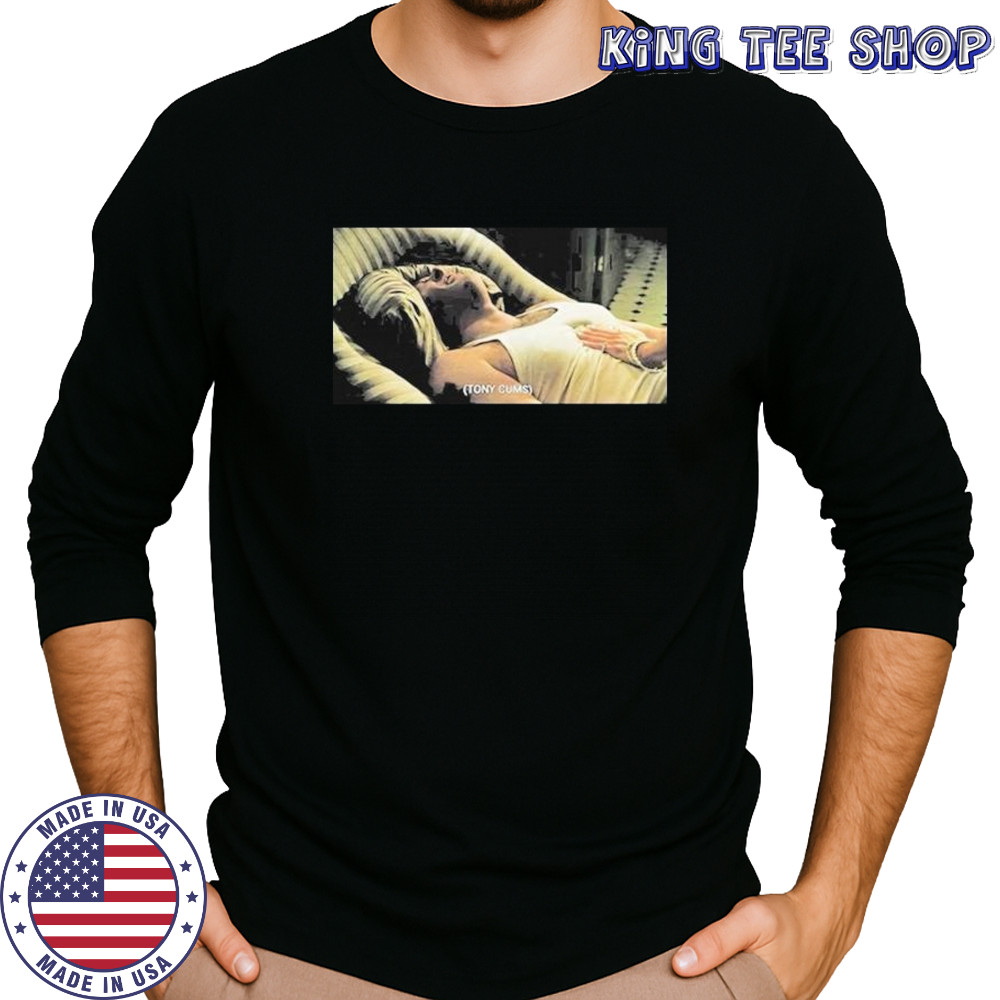 Tony Cums T-Shirt Long Sleeved