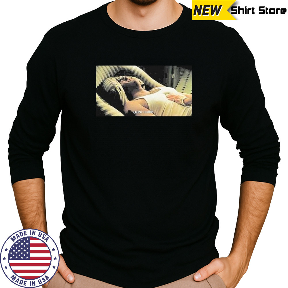 Tony Cums T-Shirt Long Sleeved