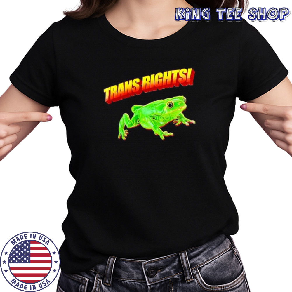 Trans Rights Frog shirt Women's T-shirt