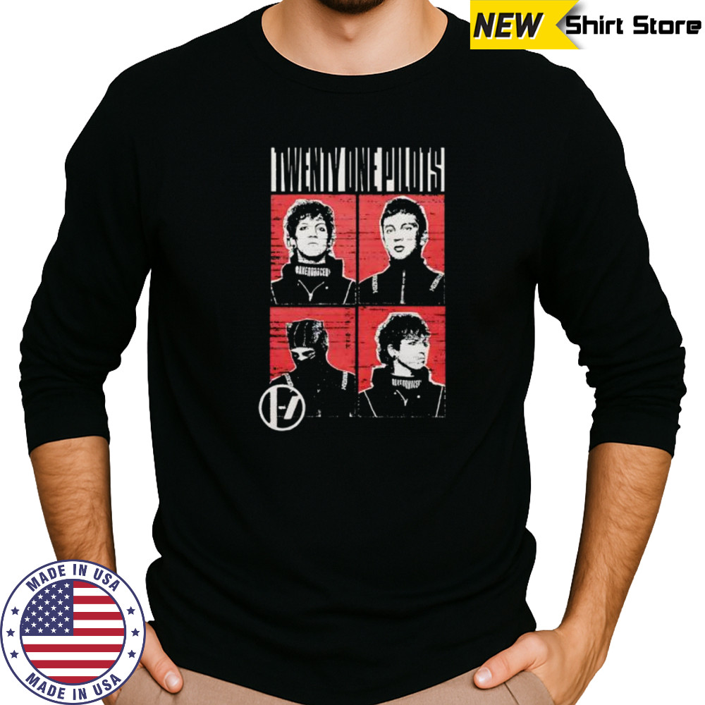 Twenty One Pilots retro shirt Long Sleeved
