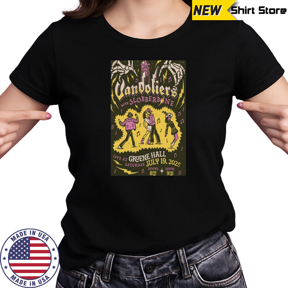 Vandoliers Poster 2025 Gruene Hall Shirt Women's T-shirt