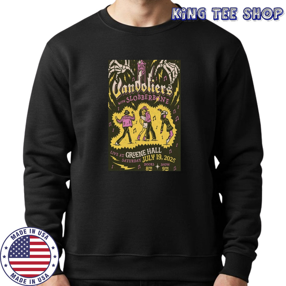 Vandoliers Poster 2025 Gruene Hall Shirt Sweatshirt