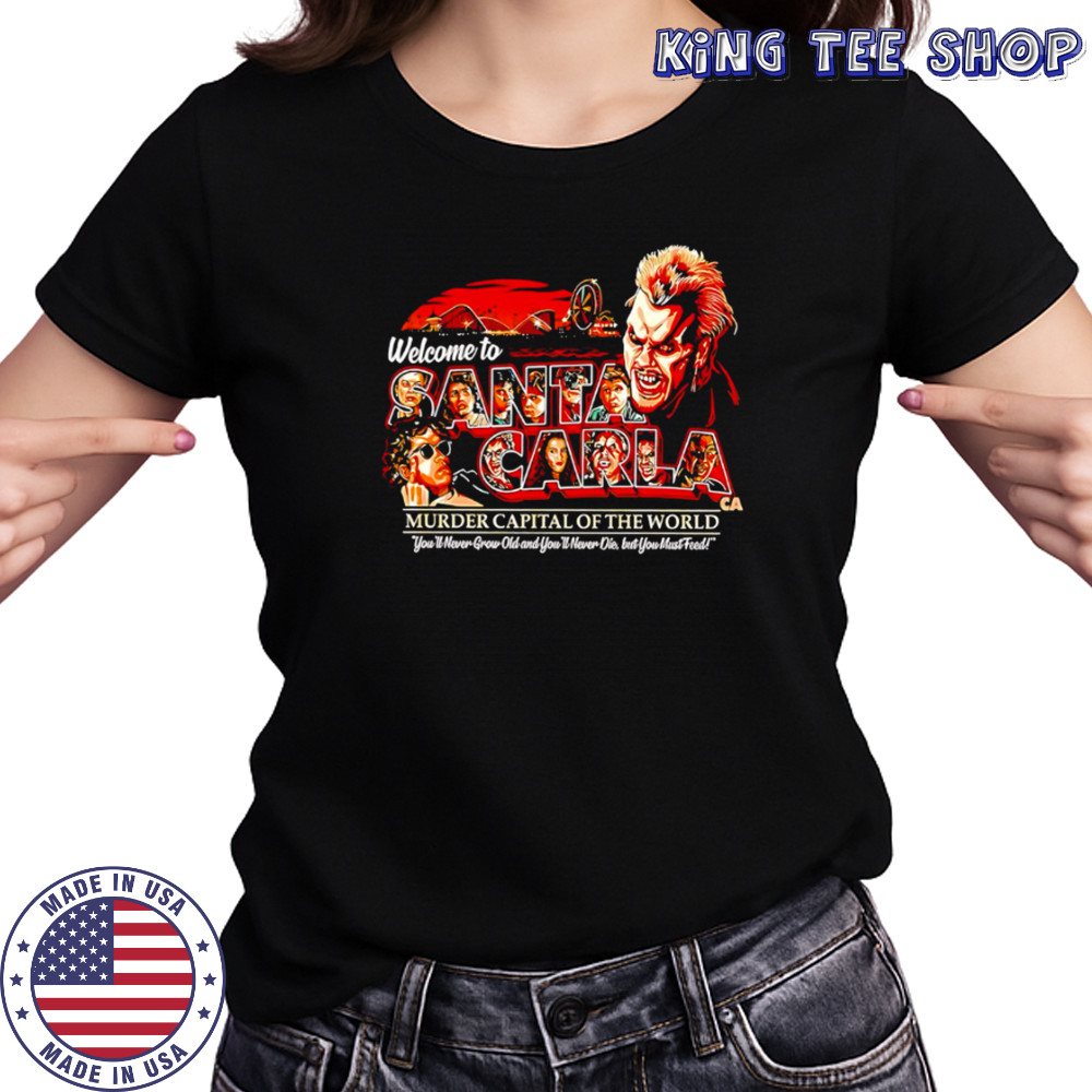 Welcome To Santan Carla Murder Capital Of The World shirt Women's T-shirt