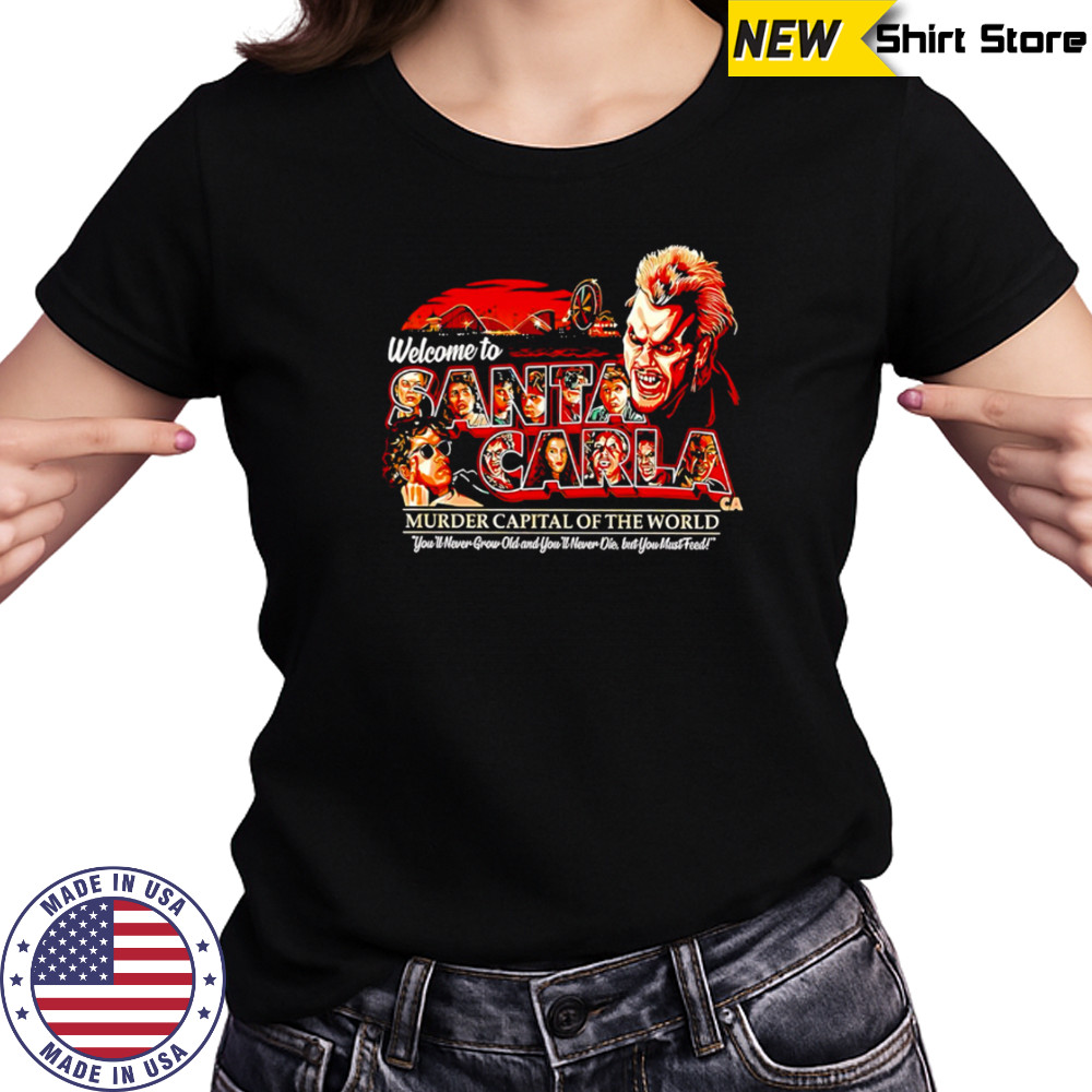 Welcome To Santan Carla Murder Capital Of The World shirt Women's T-shirt