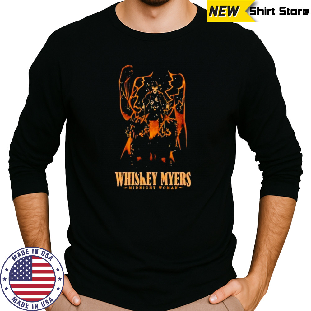 Whiskey myers midnight woman 2025 nashville shirt Long Sleeved