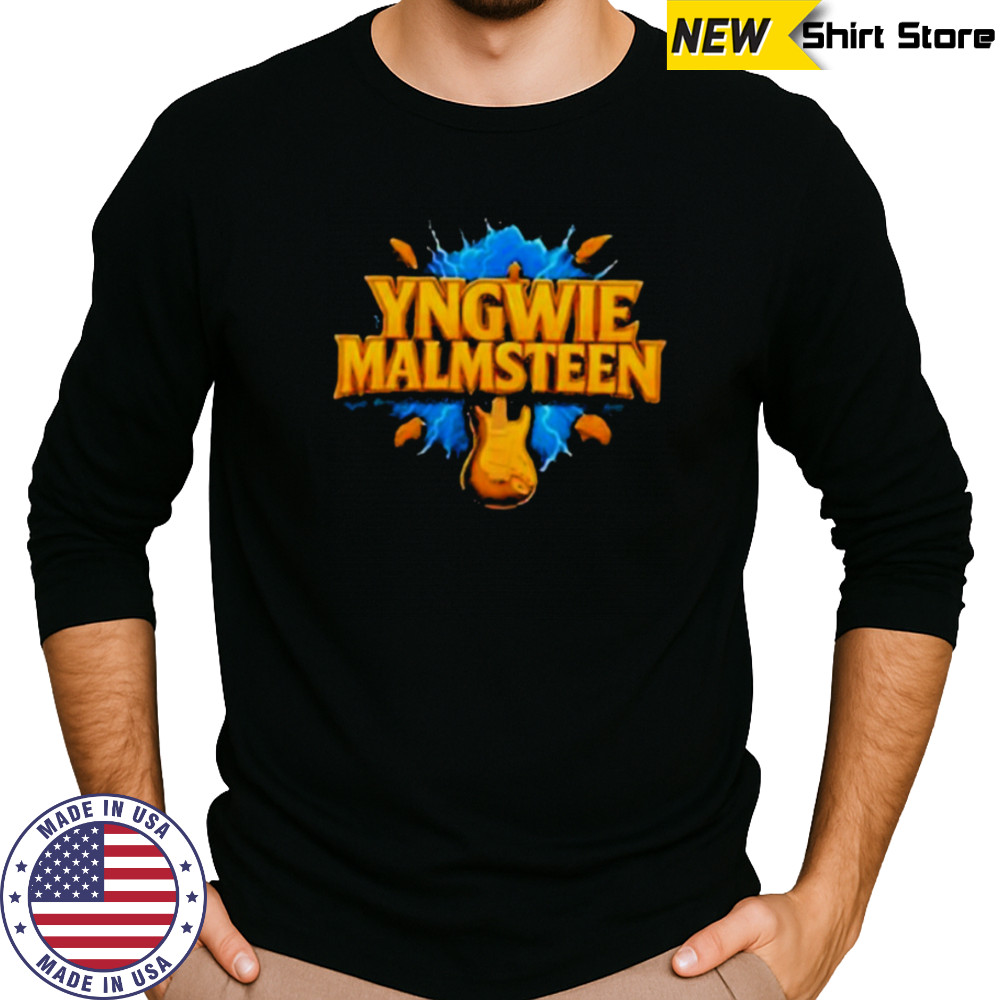 Yngwie malmsteen the strike of yngwie shirt Long Sleeved