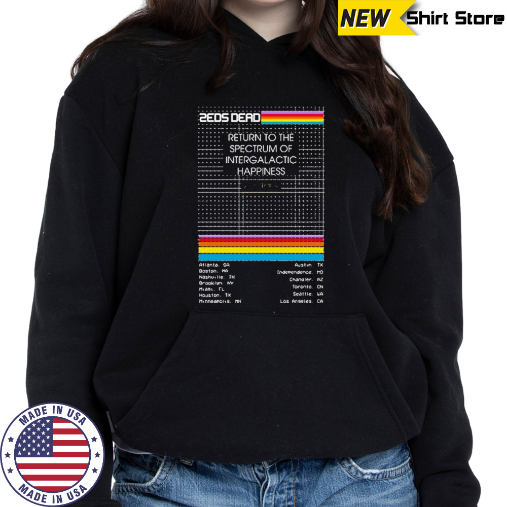 Zeds Dead VHS Tour T-Shirt Hoodie