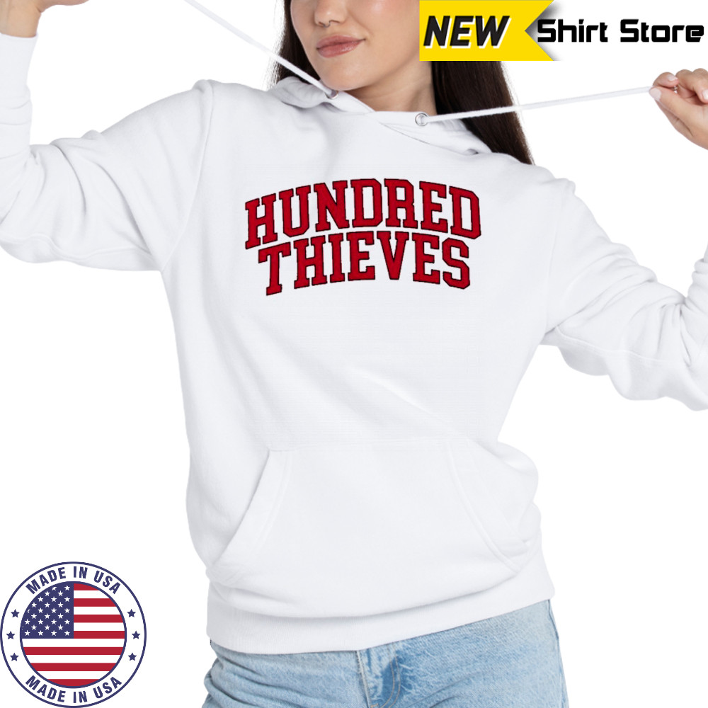 100 Thieves Foundations Arched T-shirt Hoodie
