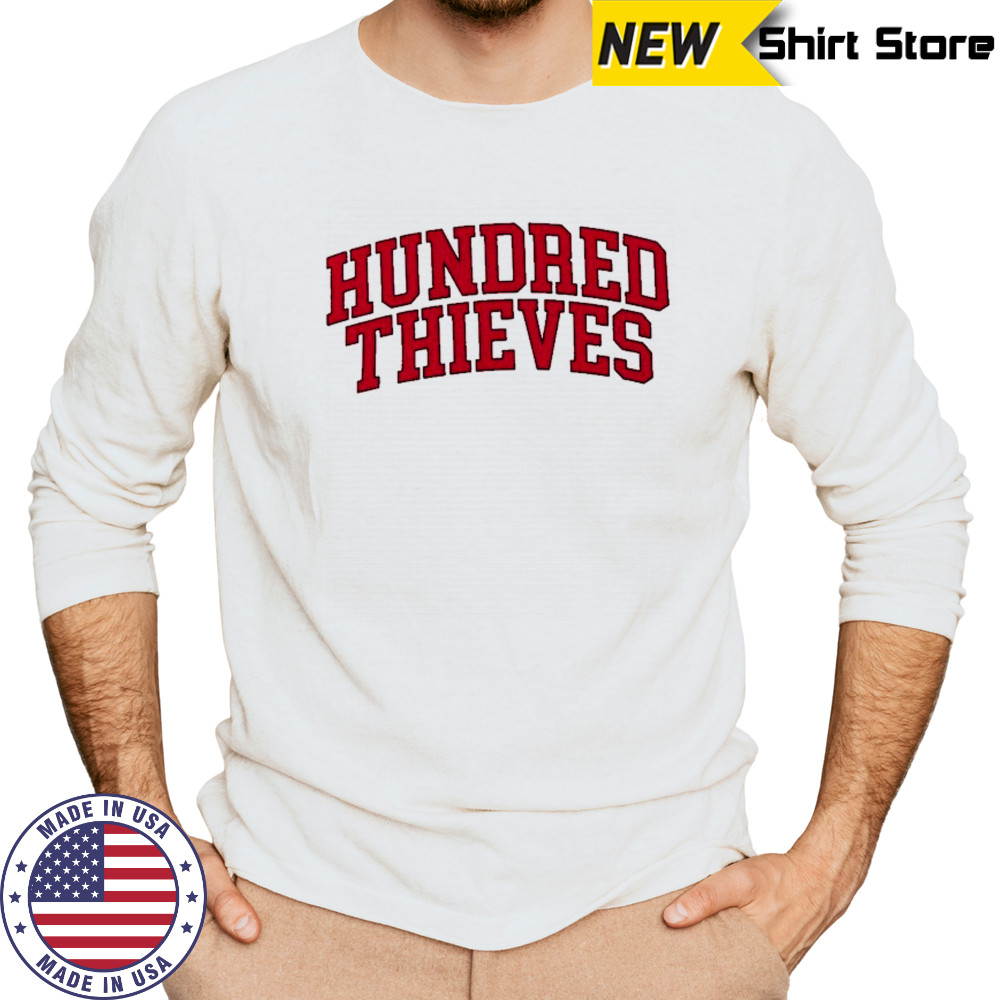 100 Thieves Foundations Arched T-shirt Long Sleeved