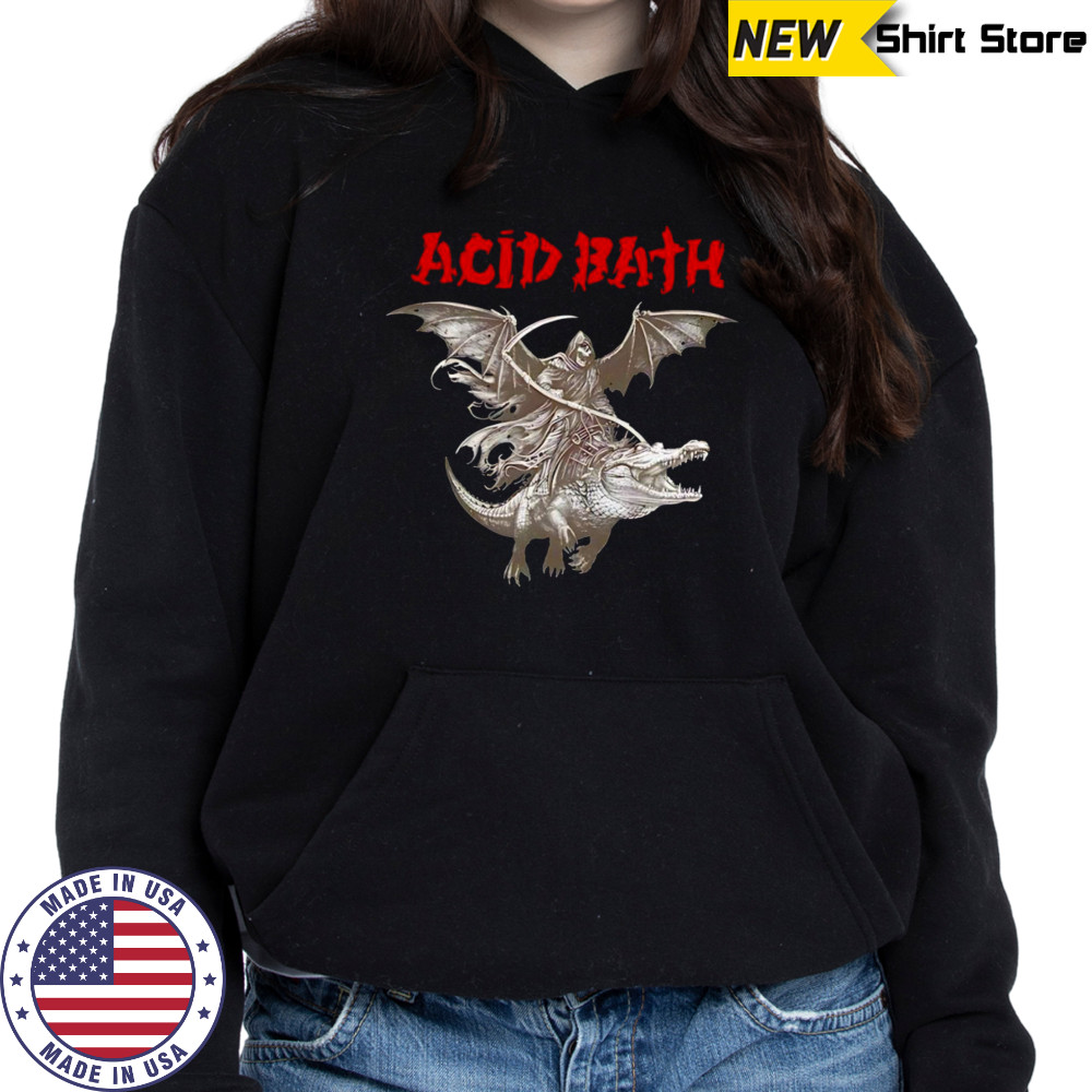 Acid Bath Alligator shirt Hoodie