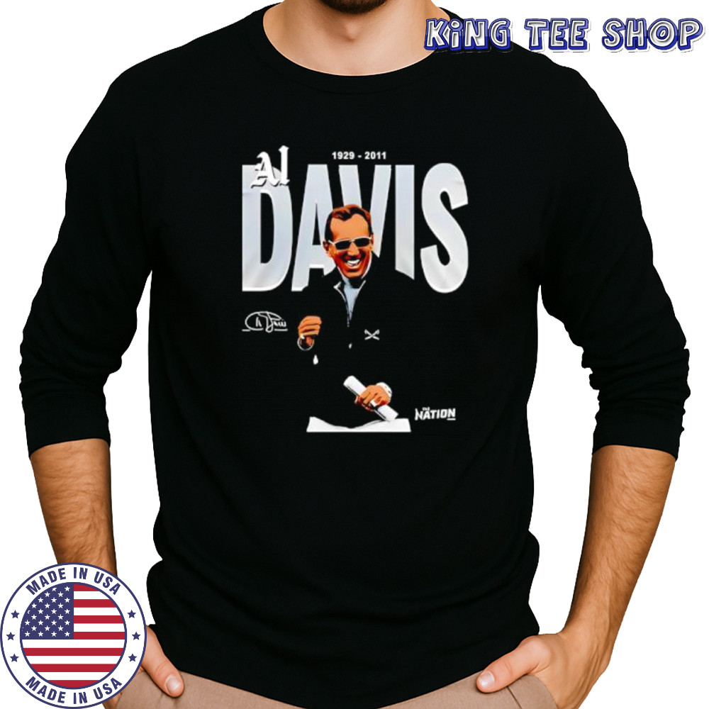 AL Davis Oakland Raiders shirt Long Sleeved