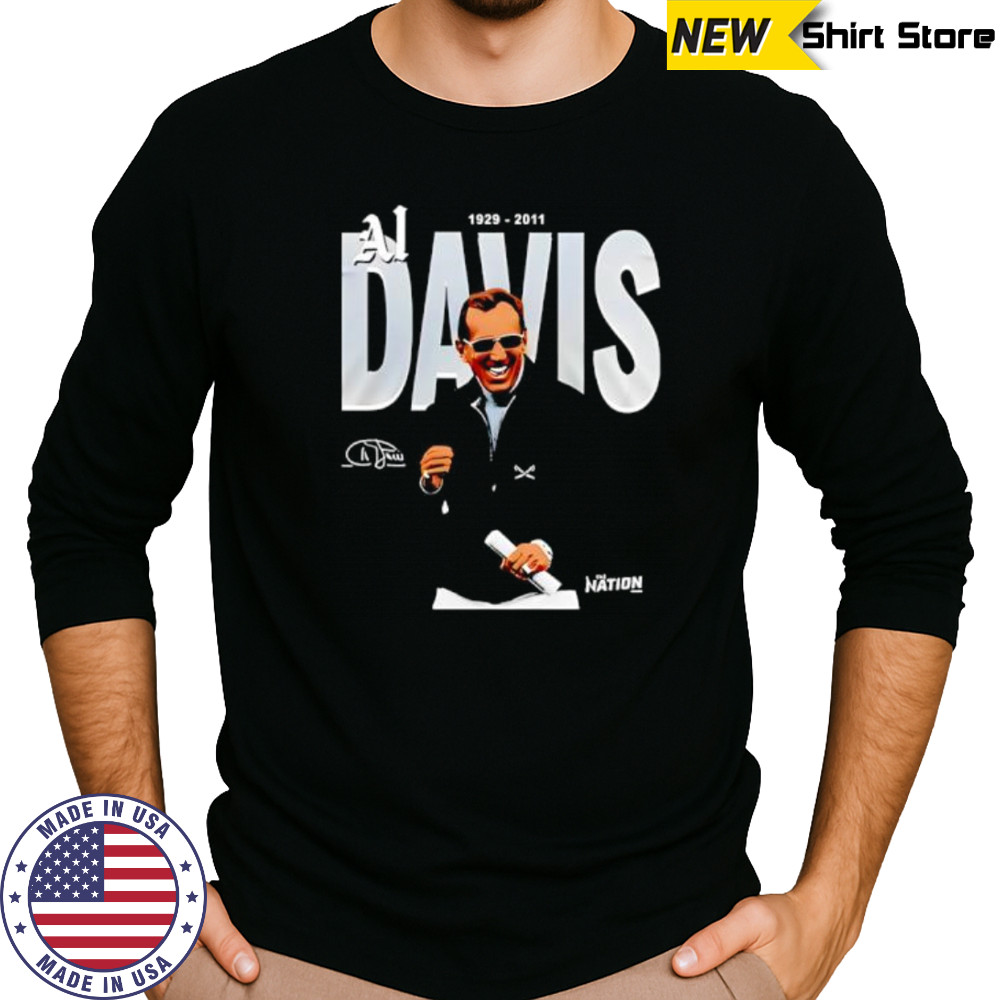 AL Davis Oakland Raiders shirt Long Sleeved