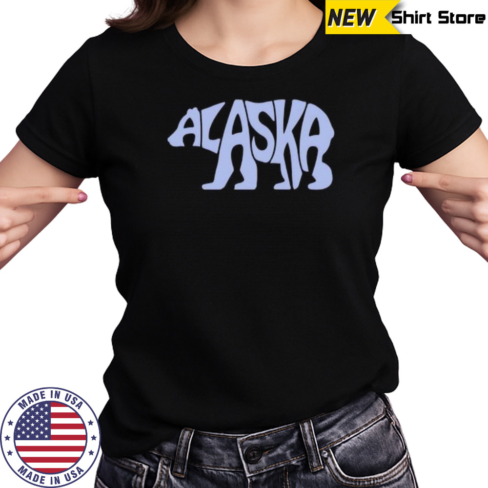 Alaska Bear Word shirt Women's T-shirt