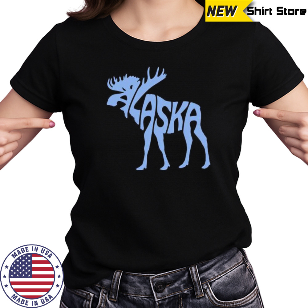Alaska Moose Word shirt Women's T-shirt