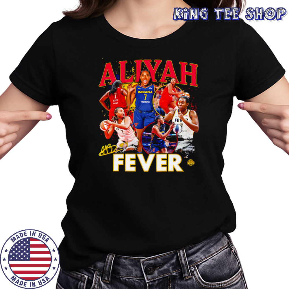 Aliyah Boston Indiana Fever WNBA All-Star signature shirt Women's T-shirt