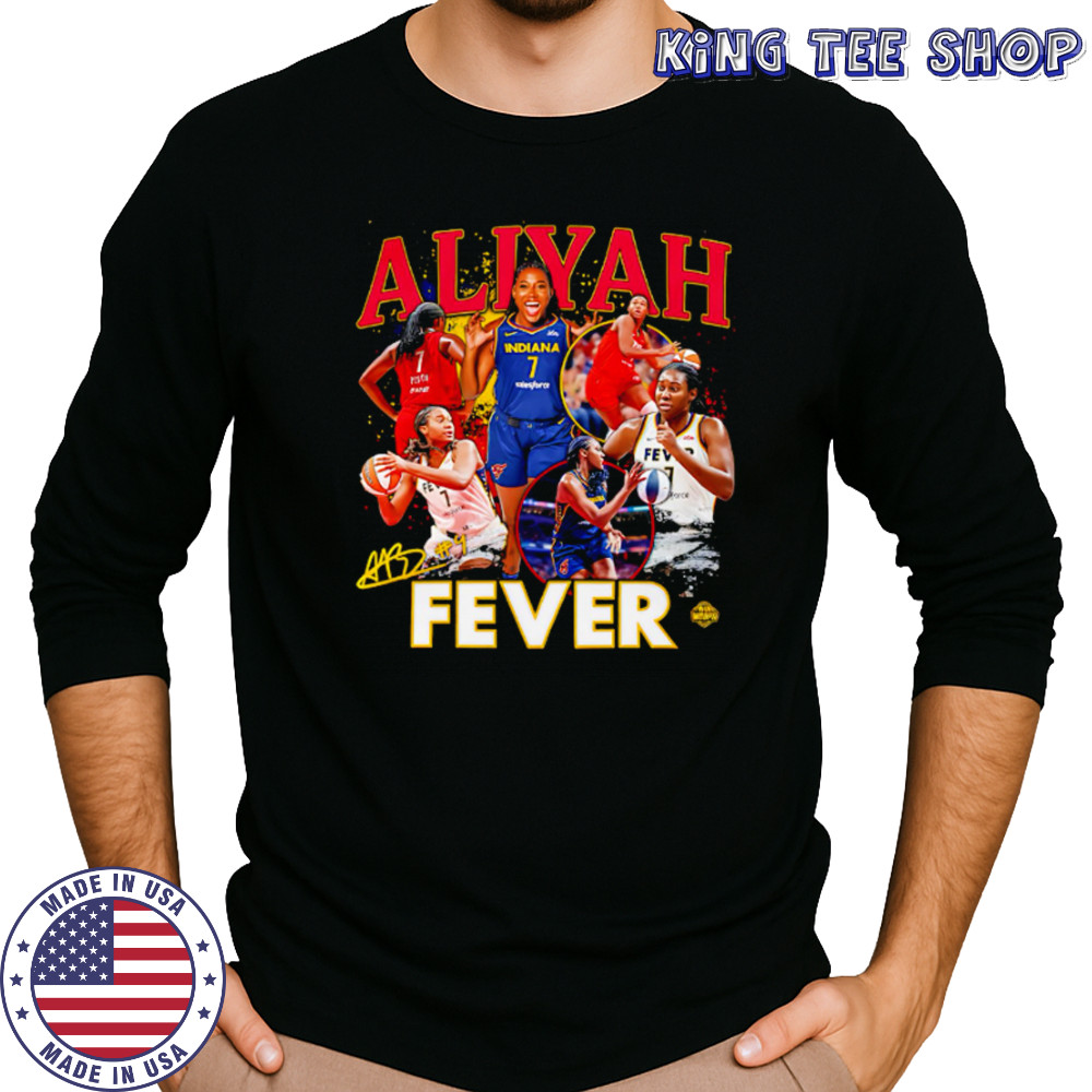 Aliyah Boston Indiana Fever WNBA All-Star signature shirt Long Sleeved