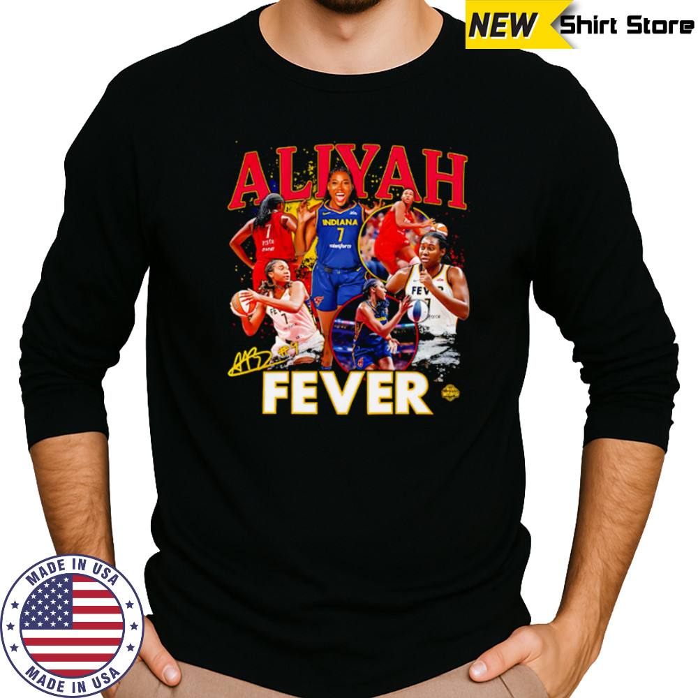 Aliyah Boston Indiana Fever WNBA All-Star signature shirt Long Sleeved