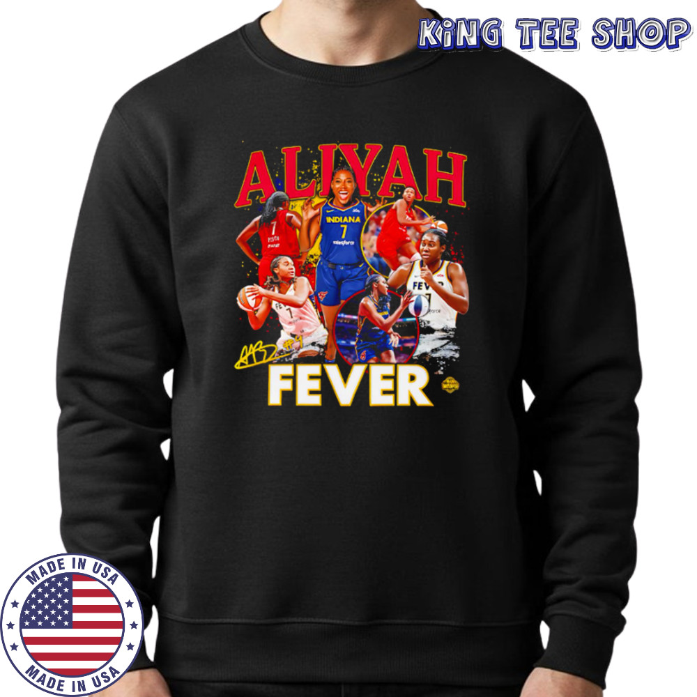 Aliyah Boston Indiana Fever WNBA All-Star signature shirt Sweatshirt