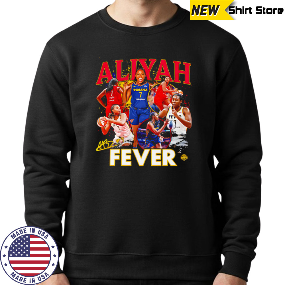 Aliyah Boston Indiana Fever WNBA All-Star signature shirt Sweatshirt