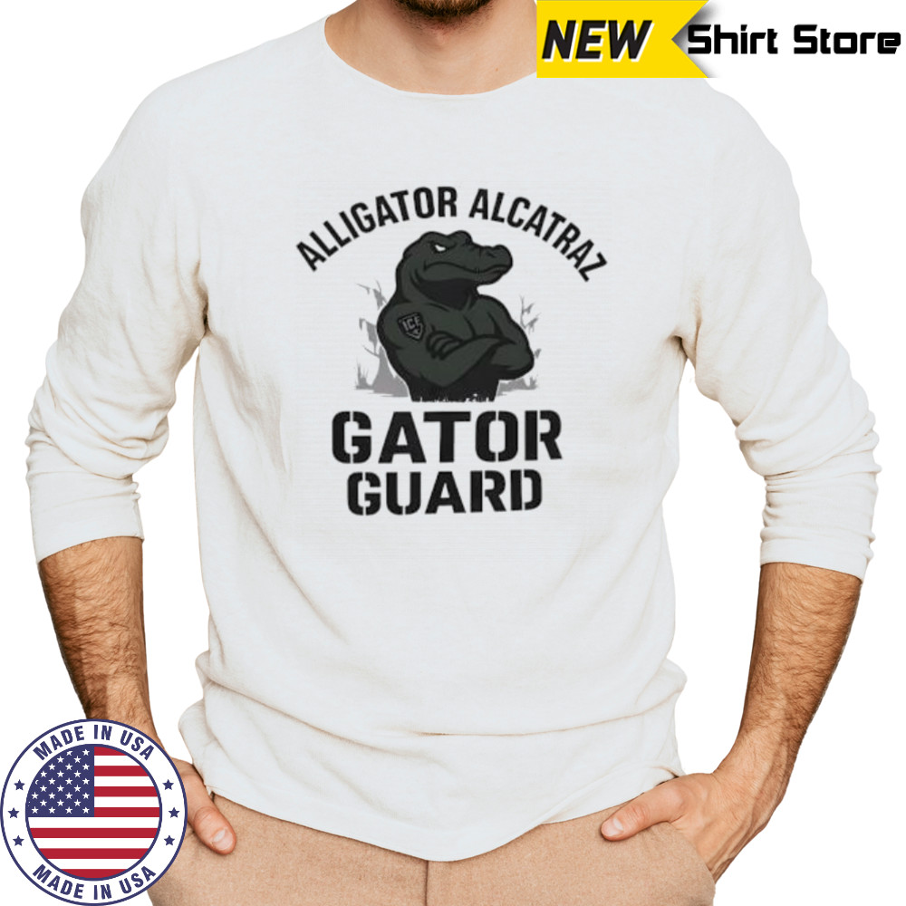 Alligator Alcatraz Ice Gator Guard shirt Long Sleeved