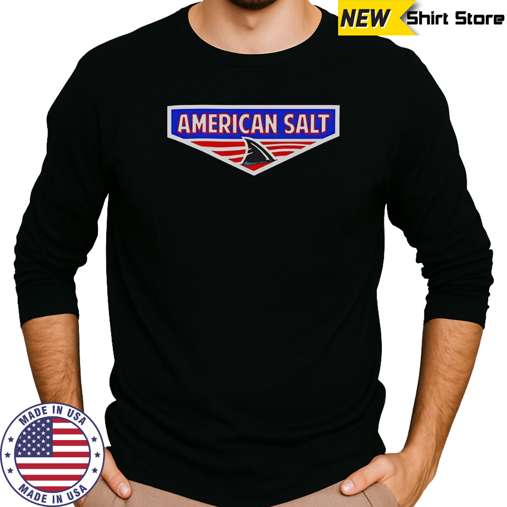 American Salt Logo T-Shirt Long Sleeved
