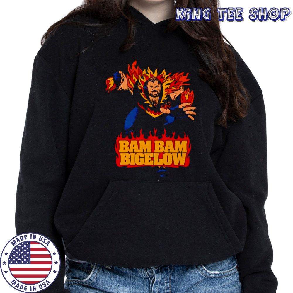 Bam Bam Bigelow caricature shirt Hoodie