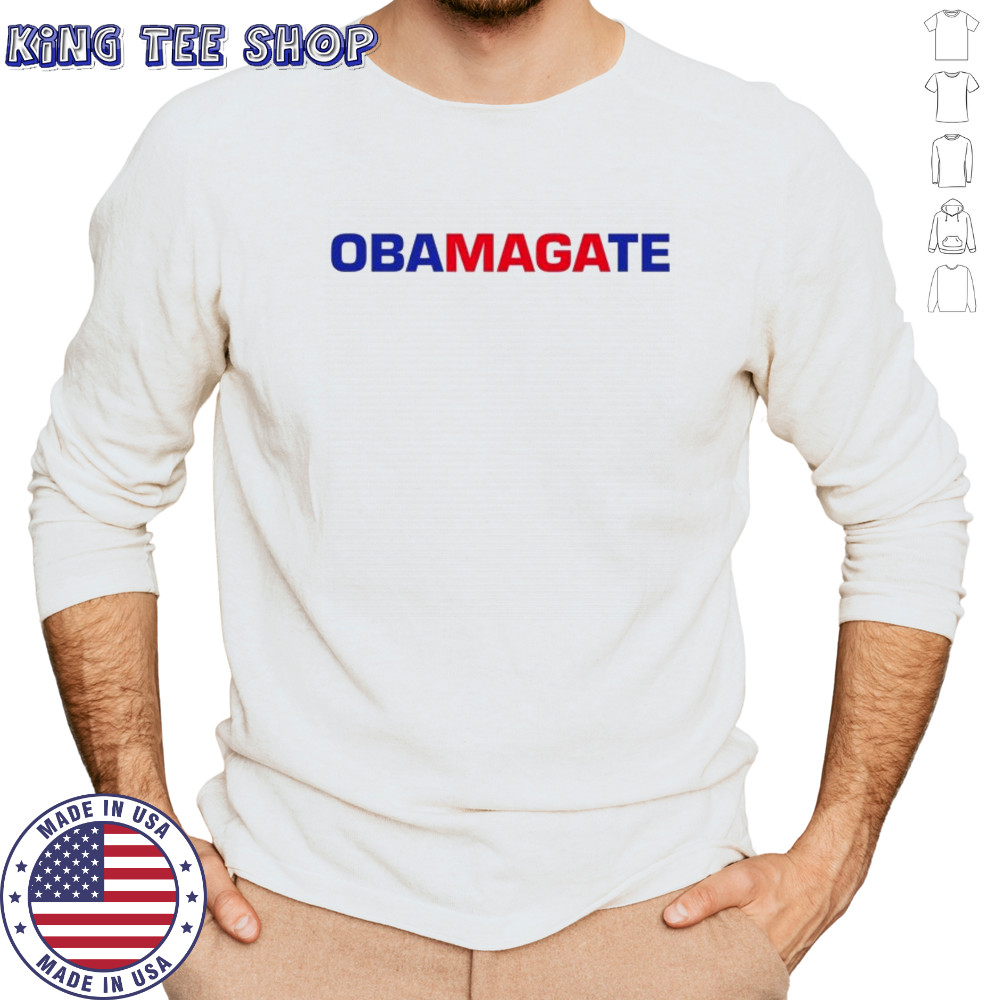 Barack Obama Obamagate T-shirt Long Sleeved