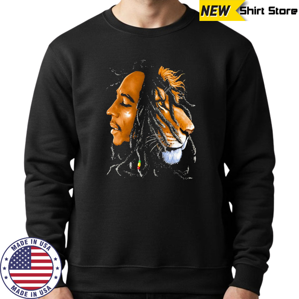 Bob Marley Lion T-Shirt Sweatshirt