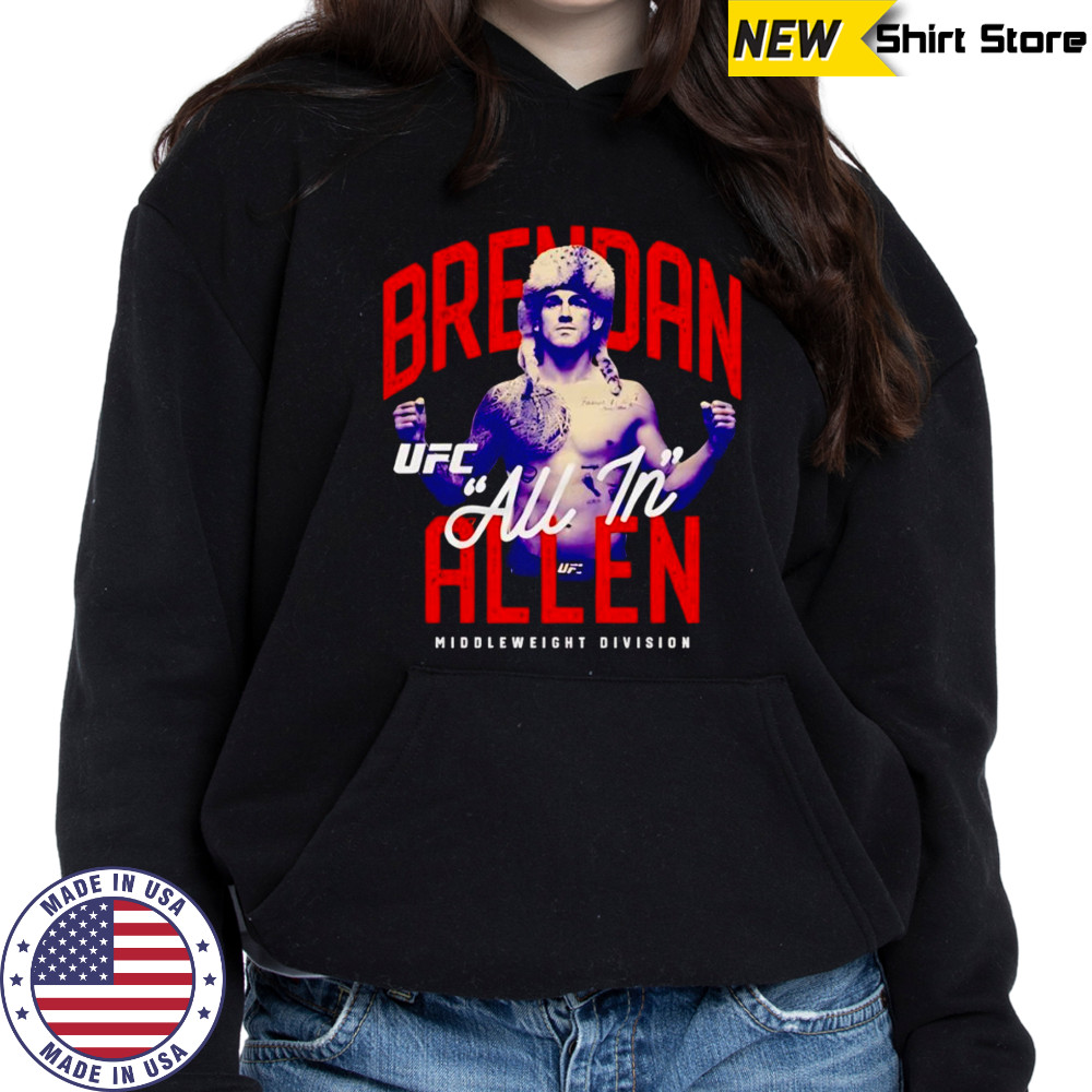 Brendan Allen retro bitmap shirt Hoodie