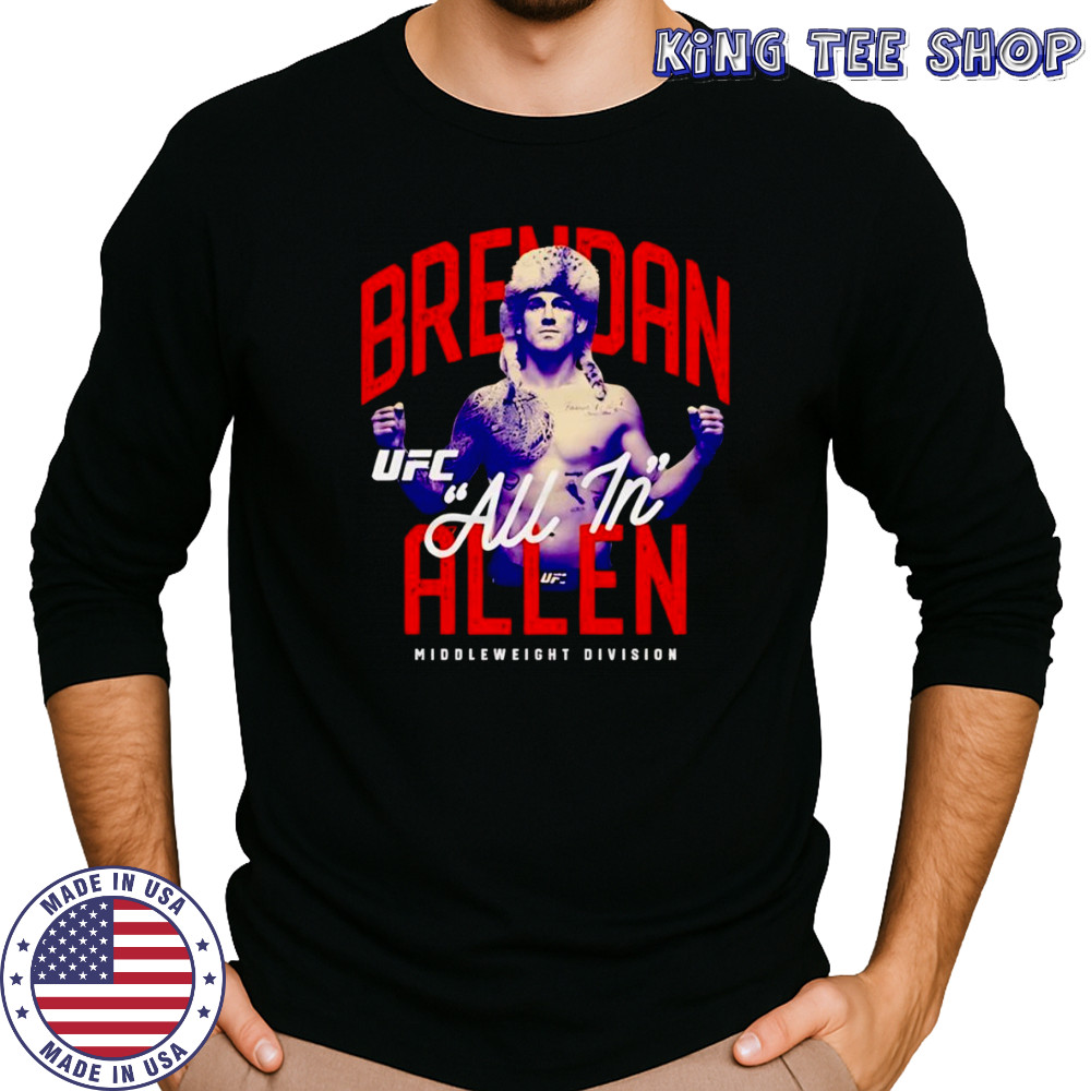 Brendan Allen retro bitmap shirt Long Sleeved