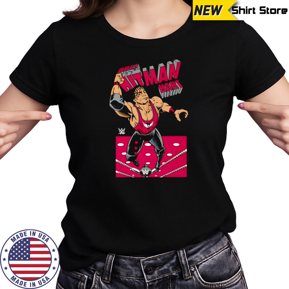 Bret Hart caricature shirt Women's T-shirt
