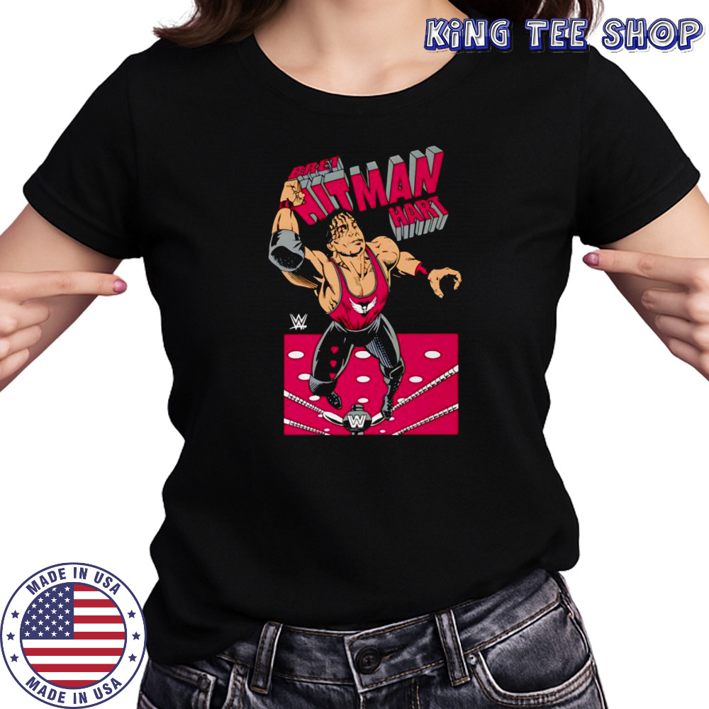 Bret Hart caricature shirt Women's T-shirt