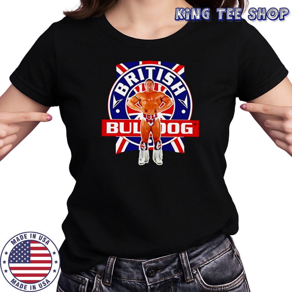 British Bulldog Flag pose shirt Women's T-shirt